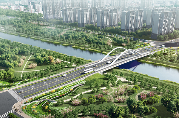 济宁太白湖新区奥体路跨老运河桥项目